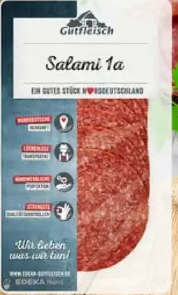Edeka Gutfleisch Salami 1a Angebot