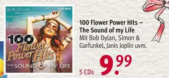 Rossmann 100 flower power hits – the sound of my life Angebot