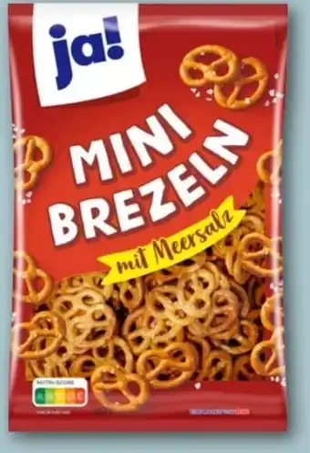 REWE Center ja! Mini-Brezeln Angebot