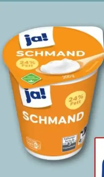 REWE Center ja! Schmand Angebot