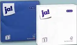 REWE Center ja! Servietten Angebot