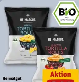 REWE Center Heimatgut Bio-Tortilla Rolls Angebot