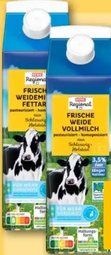 REWE Rewe Regional Weidemilch Angebot
