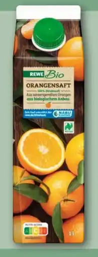 REWE Rewe Bio Bio-Orangensaft Angebot