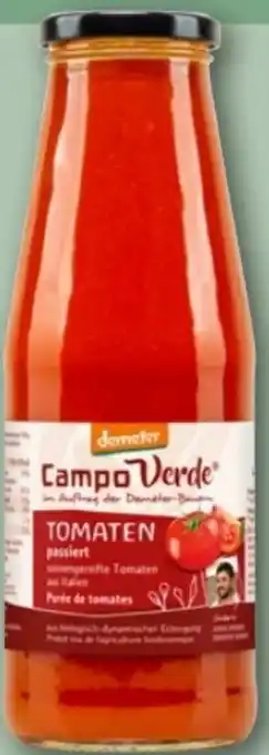 REWE Campo Verde Bio Passierte Tomaten Angebot