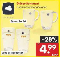 Netto Marken-Discount Leonardo Gläser-Sortiment Angebot