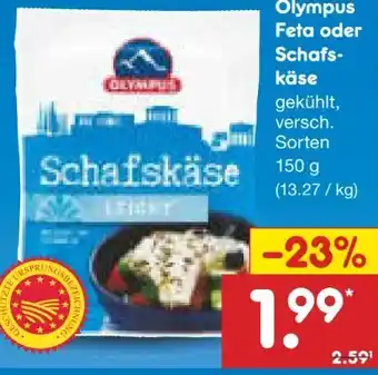 Netto Marken-Discount Olympus Dairy Schafskäse Angebot