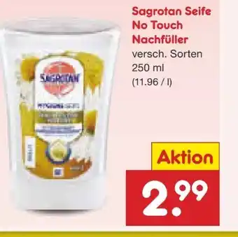 Netto Marken-Discount Sagrotan No-Touch Seifenspender Nachfüller Angebot