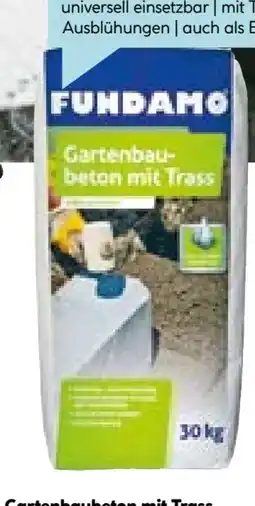 Hellweg Fundamo Gartenbaubeton mit Trass Angebot