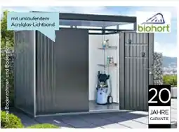 Hellweg Biohort Gerätehaus HighLine Angebot