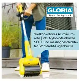 Hellweg Gloria Garten Multifunktionale Akkubürste MultiBrush Li-On Plus Angebot
