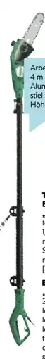 Hellweg Wingart Elektro-Hochentaster WTKS 750 Angebot