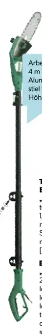 Hellweg Wingart Elektro-Hochentaster WTKS 750 Angebot