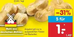 Netto Marken-Discount Netto Backstube Weizenbrötchen Angebot