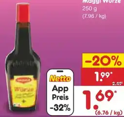 Netto Marken-Discount Maggi Würze Angebot