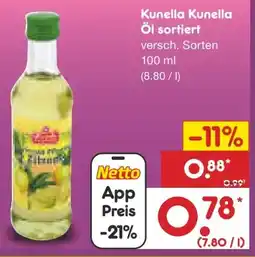 Netto Marken-Discount Kunella Feinkost Öl Angebot