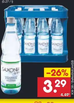 Netto Marken-Discount Saxonia Quelle Mineralwasser Angebot