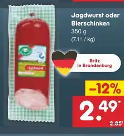 Netto Marken-Discount Bierschinken Angebot