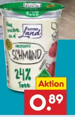 Netto Marken-Discount Gutes Land Haltbarer Schmand Angebot