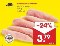 Netto Marken-Discount Gut Ponholz Hähnchen-Innenfilets Angebot