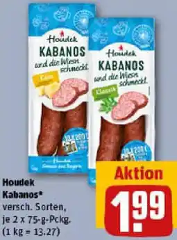 REWE Houdek Kabanos Angebot