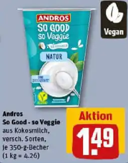 REWE Andros So Good - so Veggie Angebot