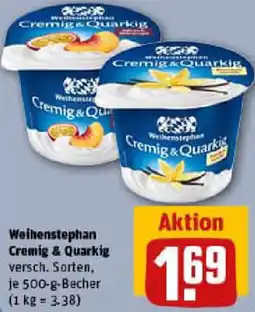 REWE Weihenstephan Cremig & Quarkig Angebot