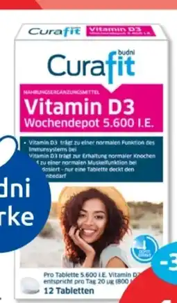 Budni Curafit Vitamin D3 Angebot