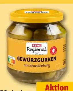 REWE Rewe Regional Gewürzgurken Angebot