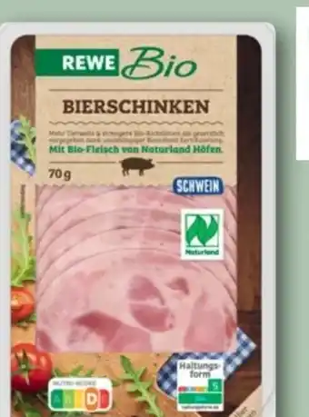 REWE Rewe Bio Bio-Bierschinken Angebot