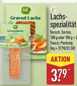 Aldi Nord Bio graved lachs Angebot