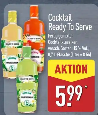 Aldi Nord Cocktail ready to serve margarita Angebot