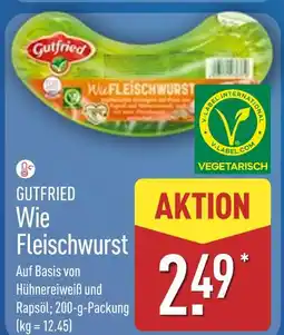 Aldi Nord Gutfried wie fleischwurst Angebot