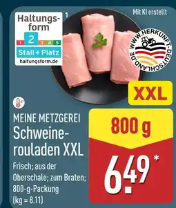 Aldi Nord Meine metzgerei schweinerouladen xxl Angebot