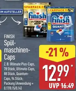 Aldi Nord Finish ultimate plus-caps Angebot