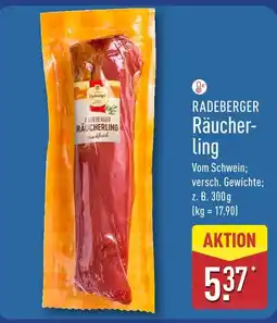 Aldi Nord Radeberger räucherling Angebot