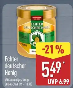Aldi Nord Echter deutscher honig Angebot