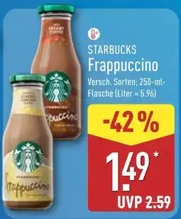 Aldi Nord Starbucks frappuccino cream coffee Angebot