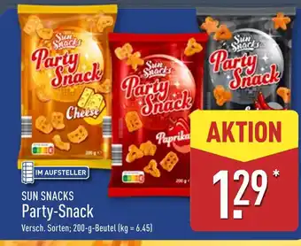 Aldi Nord Sun snacks party-snack cheese Angebot