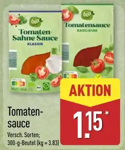 Aldi Nord Bio tomaten-sahne-sauce klassik Angebot