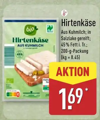 Aldi Nord Bio hirtenkäse Angebot