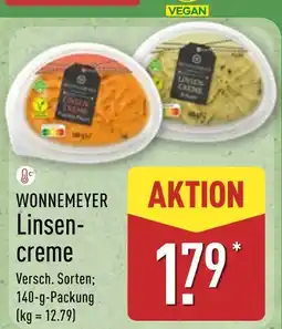 Aldi Nord Wonnemeyer linsencreme (orange) Angebot