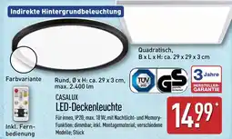 Aldi Nord Casalux led-deckenleuchte rund Angebot
