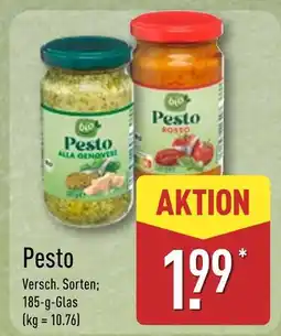 Aldi Nord Bio pesto alla genovese Angebot