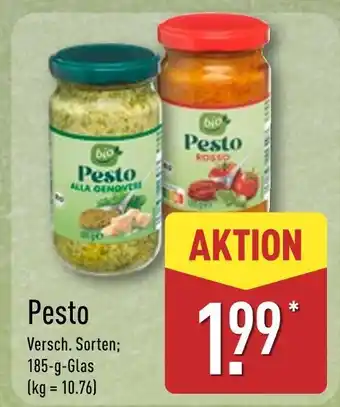 Aldi Nord Bio pesto alla genovese Angebot