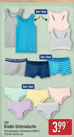 Aldi Nord L&d kinder-unterwäsche 2er-set tanktops Angebot