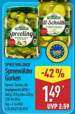 Aldi Nord Spreewaldhof spreelinge Angebot