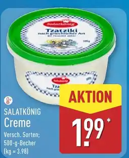 Aldi Nord Salatkönig creme Angebot