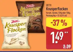 Aldi Nord Zetti knusperflocken weiß Angebot