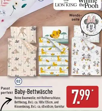 Aldi Nord Disney baby-bettwäsche lion king Angebot
